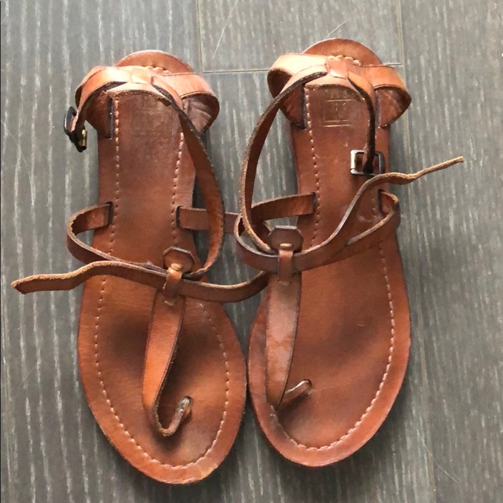 Frye leather sandals size 6.5
